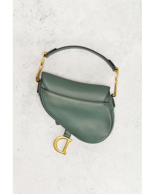 Dior Green Saddle Bag