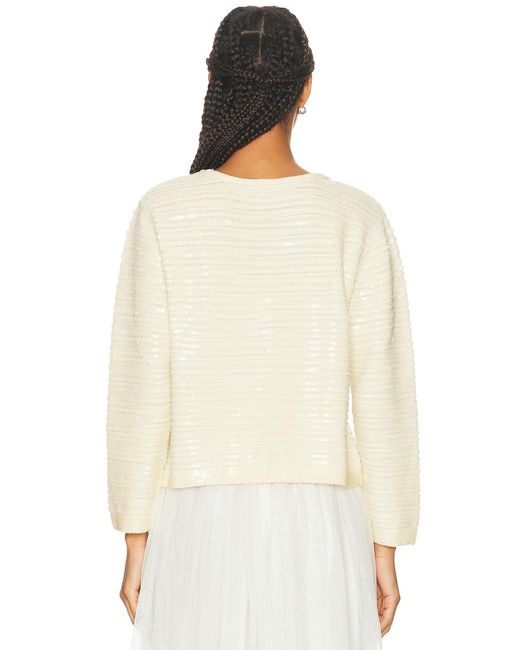 Bode White Spotlight Swing Cardigan