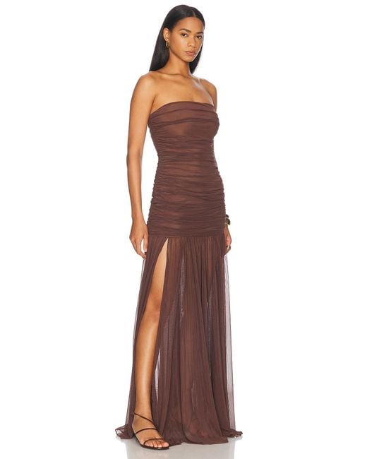 retroféte Brown Adele Dress