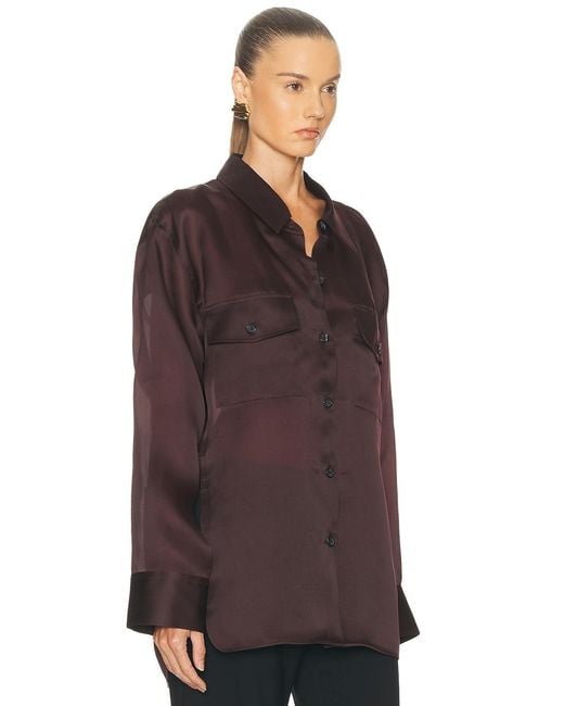 Khaite Brown Matteo Top