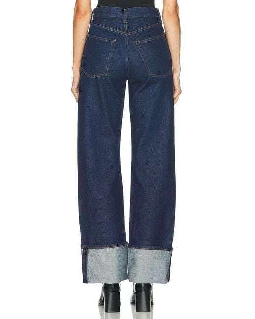Agolde Blue Big Cuff Jean