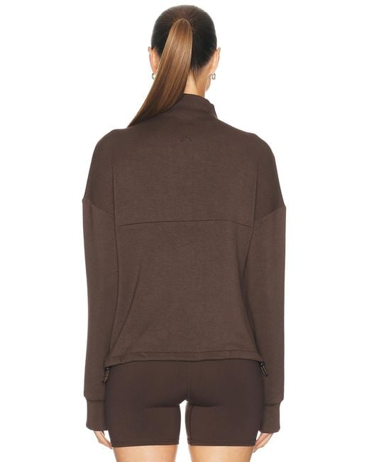 Varley Brown Tayah Zip Through Jacket