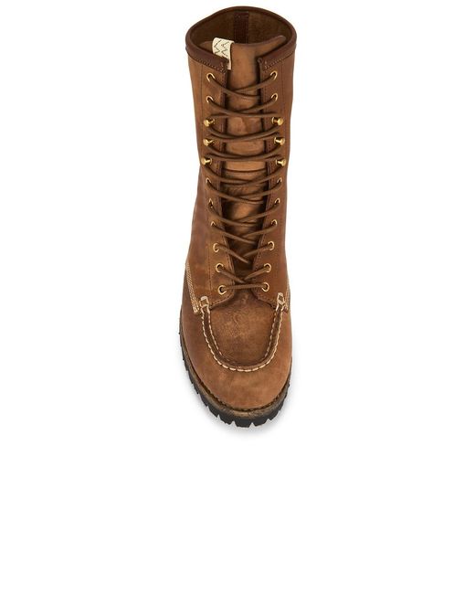 Visvim Brown Scout Moc Boots for men