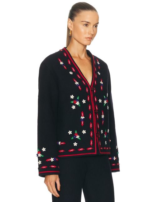 Bode Blue Carroll Jacket