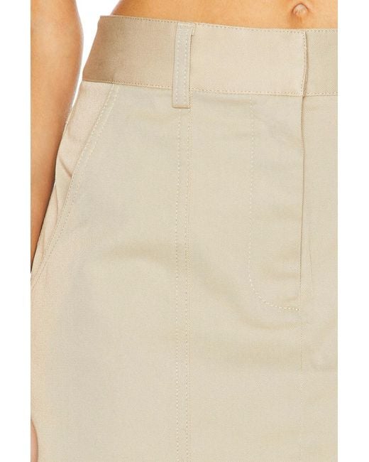 Matteau Natural Utility Mini Skirt