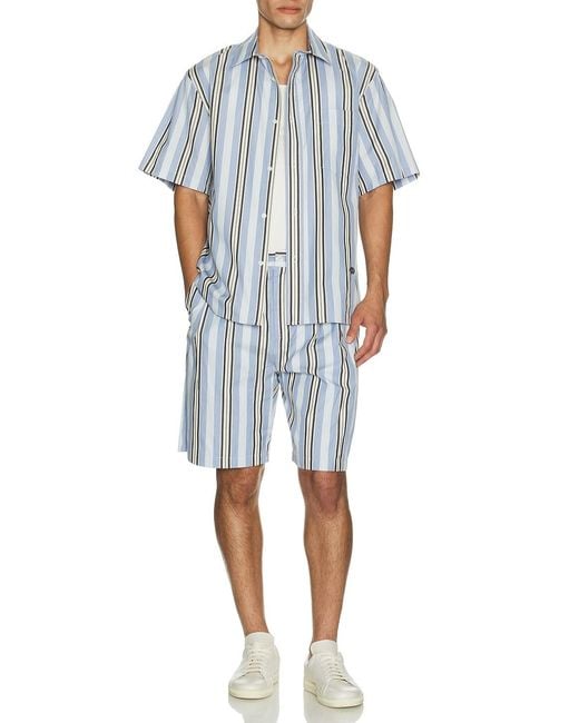 Jonathan Simkhai Blue Hugh Shorts for men