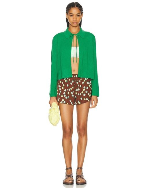 Bode Green Lodge Cardigan