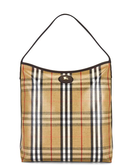Burberry White Highlands Shoulder Bag