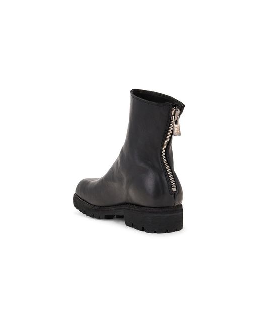 Guidi Black 79086V Square Toe Vibram for men