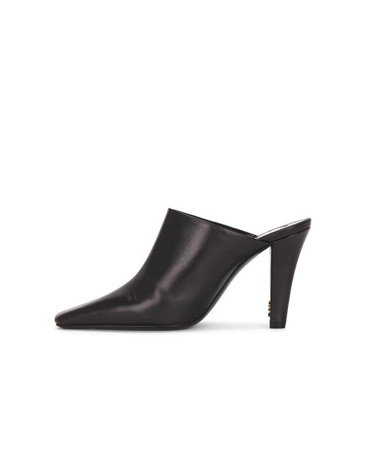 Saint Laurent Black Jill Mule Pump