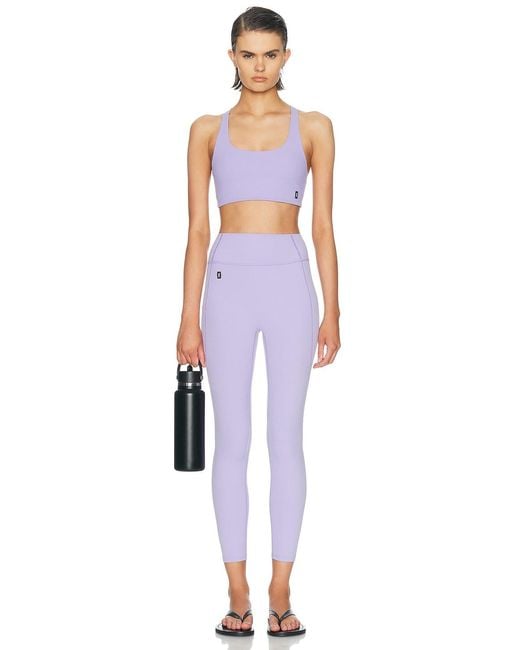 On Shoes Purple Studio Bra