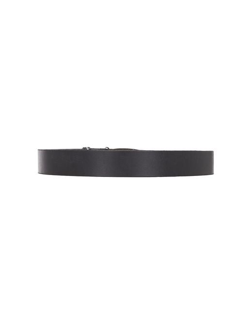 Pleasures Black Bubble Logo Belt