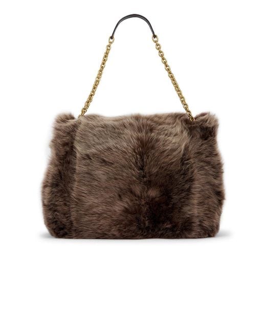 Saint Laurent Brown Large Jamie 4.3 Chain Bag