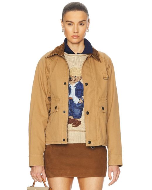Polo Ralph Lauren Multicolor Cropped Utility Jacket