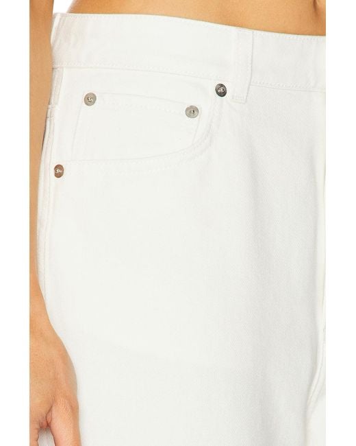 Givenchy White Horseshoe Leg