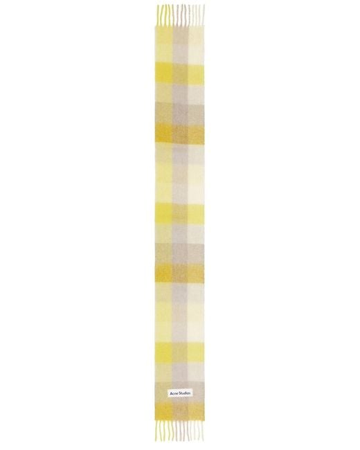 Acne Yellow Vally Scarf