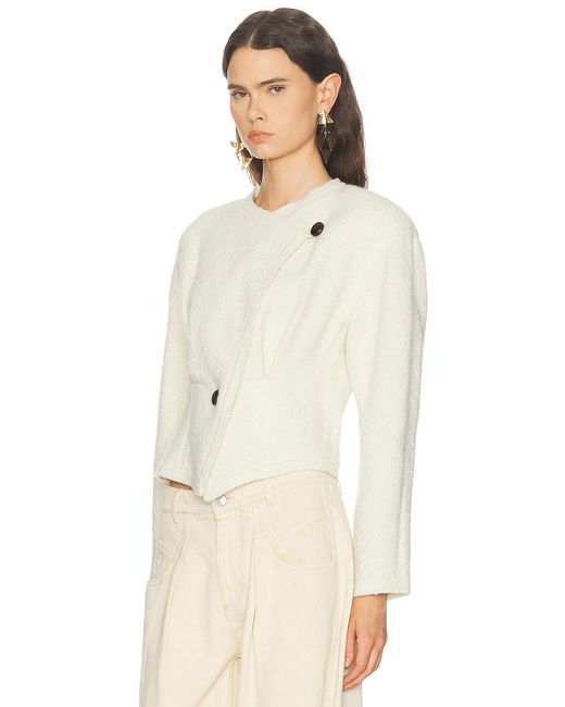 Isabel Marant White Suna Jacket