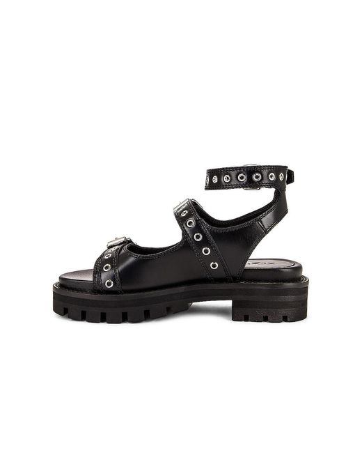 Alaïa Black Buckle Sandals