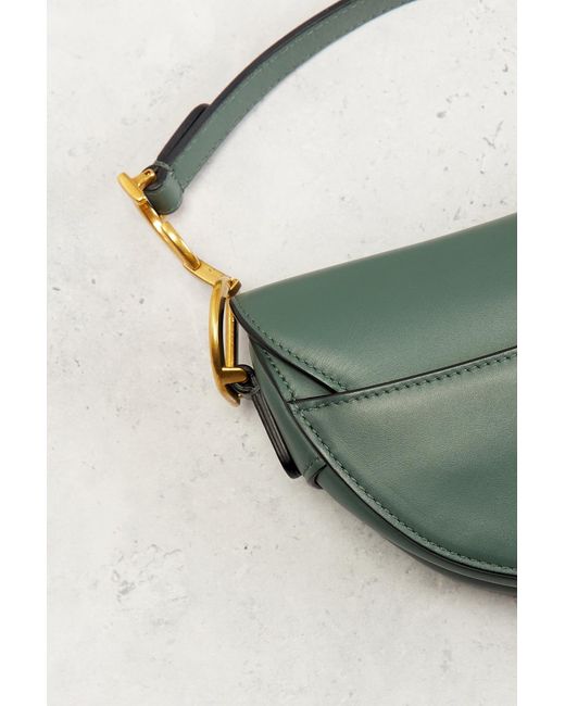 Dior Green Saddle Bag