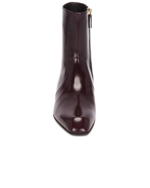 Khaite Brown Colt Ankle Boot