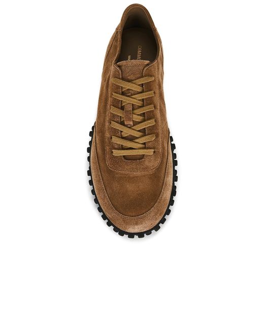 Common Projects Brown Common Project Suede Minimal Runner Seventy for men