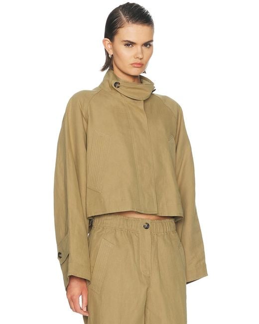 Helmut Lang Natural Cropped Jacket