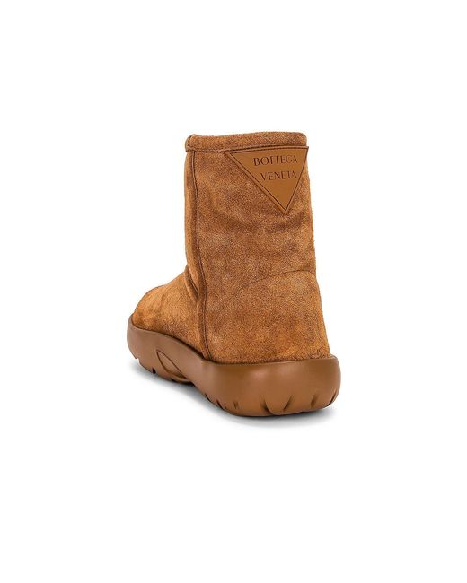 Bottega Veneta Brown Snap Ankle Boot