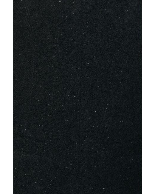 Self-Portrait Black Boucle Playsuit