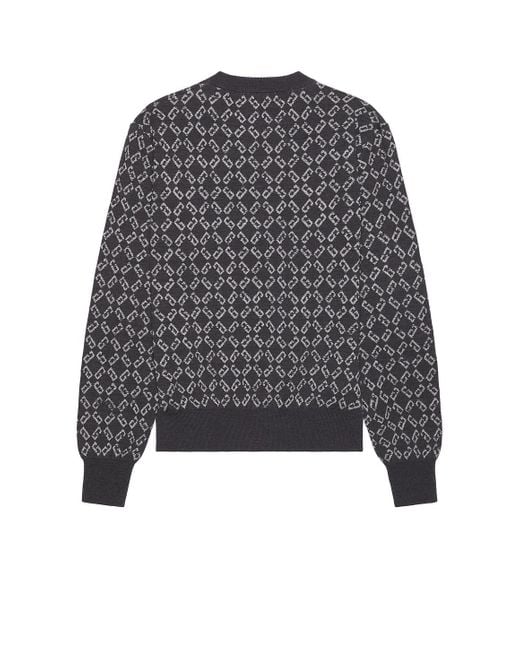 Givenchy Black Crew Neck Sweater for men