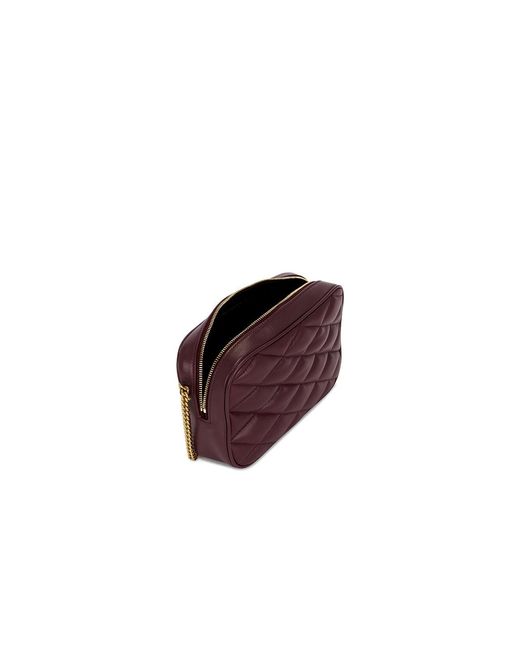 Saint Laurent Purple Mini Camera Bag