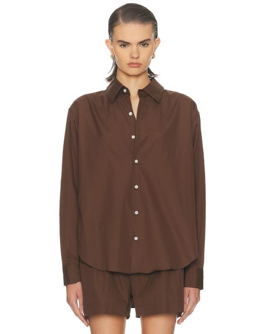 Comme Si Brown La Shirt Classica