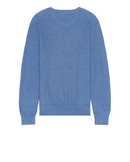 Polo Ralph Lauren Blue Long Sleeve Sweater for men