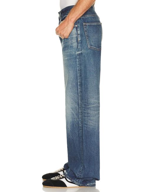 McQueen Blue Relaxed Jean for men
