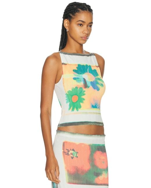 Staud Green Bryn Top