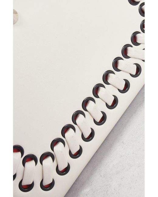 Fendi White Dotcom Shoulder Bag