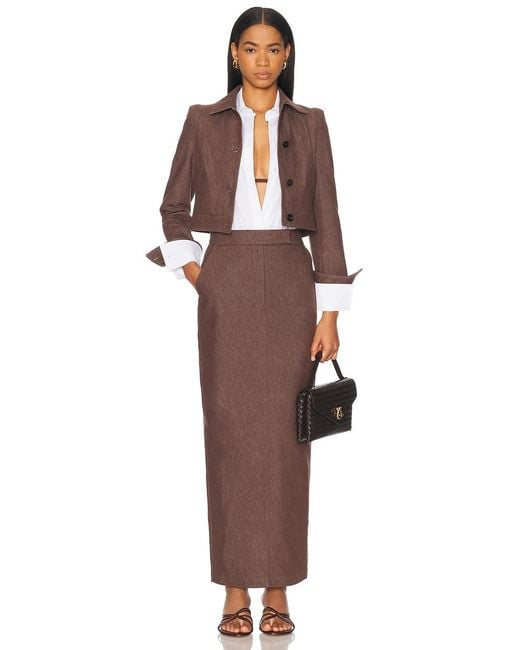 Max Mara Brown Carpa Jacket