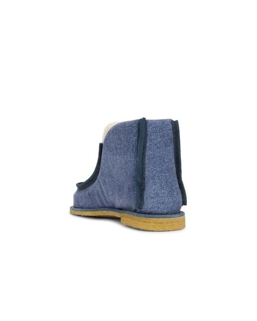J.W. Anderson Blue Ankle Boot