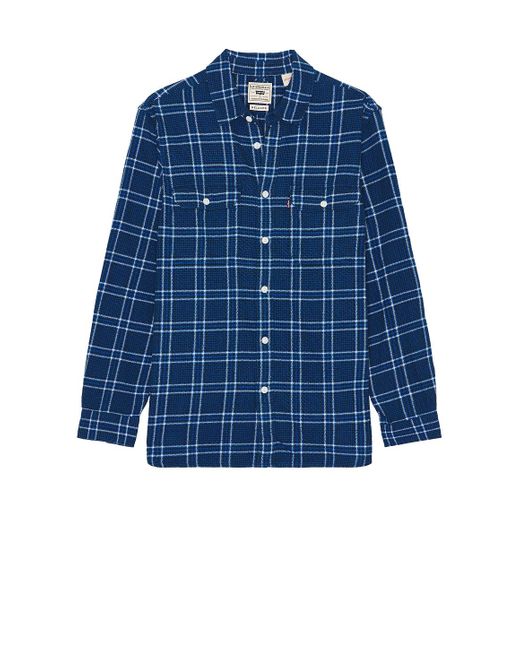 Levi's Blue Jackson Worker Shirt for men