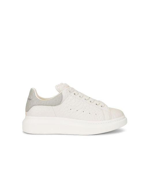 Alexander McQueen White Oversized Sneaker for men