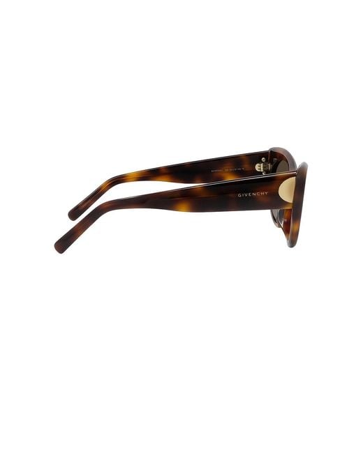 Givenchy Brown Bold Cat Eye Sunglasses