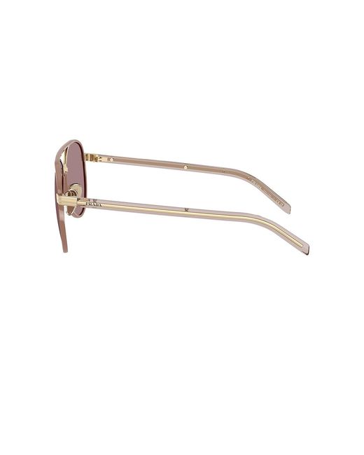 Prada Multicolor Aviator Sunglasses