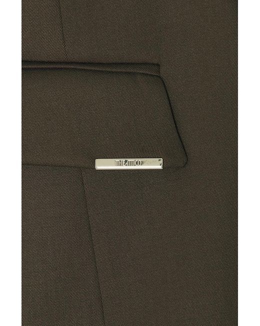 The Attico Green Wool Jacket