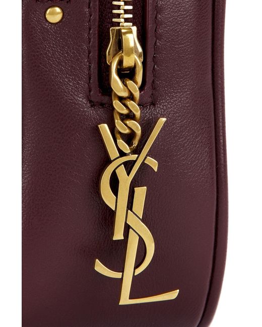 Saint Laurent Purple Mini Camera Bag