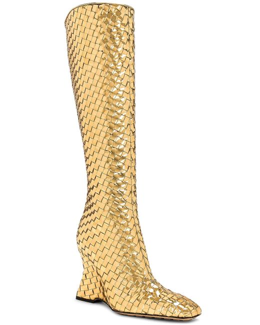 Bottega Veneta Metallic Comet Mirror Boot