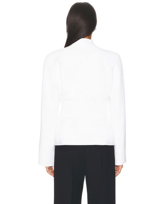Khaite White Edith Jacket