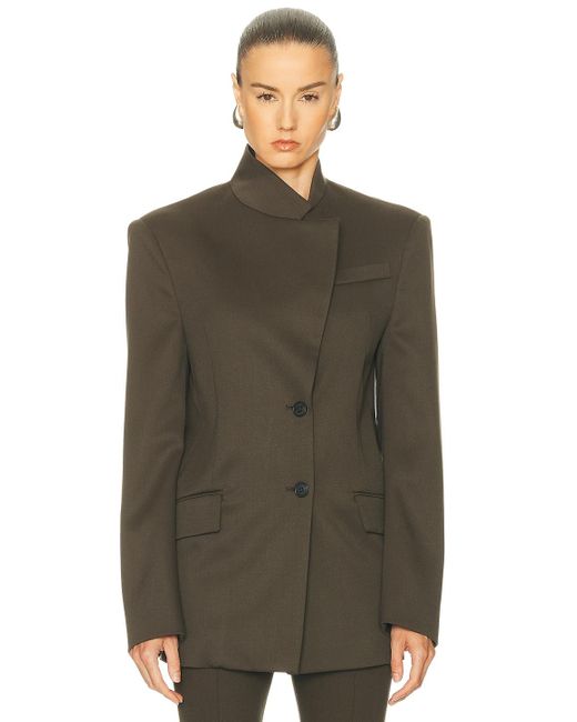 The Attico Green Wool Jacket
