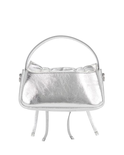Acne White Multipocket Micro Bag