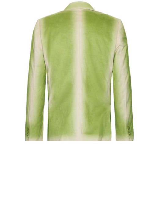 Kidsuper Green Gradient Suit Top for men