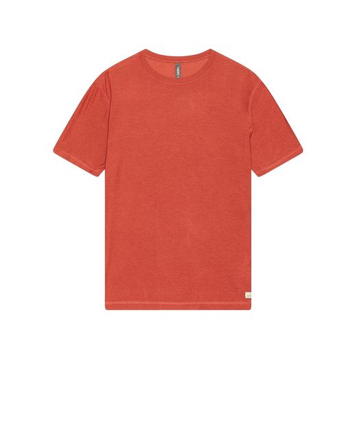 vuori Red Strato Tech Tee for men