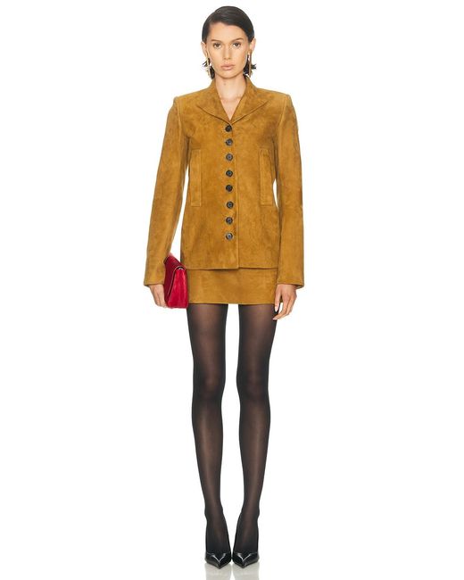 Khaite Yellow Saraphina Jacket